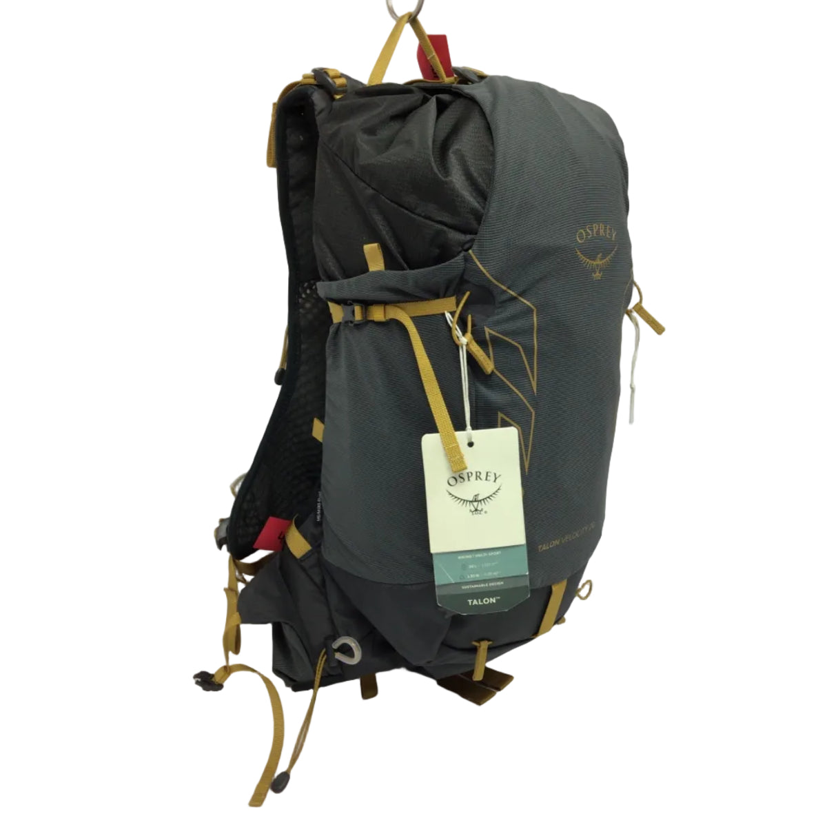 Osprey Talon Velocity 20 Hiking Pack U Grey/Ylw