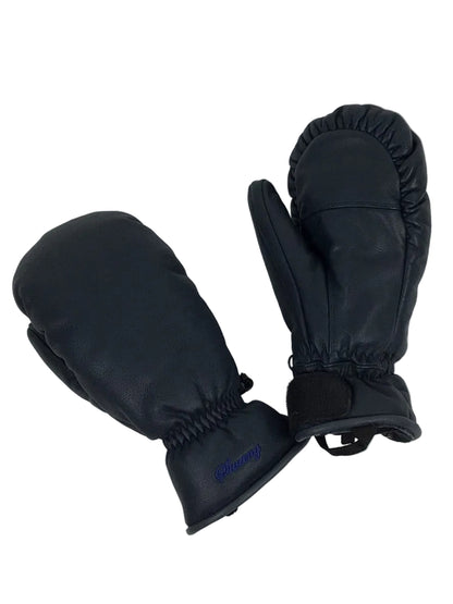 Swany Leather Mittens W MD Blue