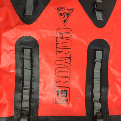 Seattle Sports Canyon 119L Drybag Red/Blk