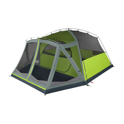 Coleman - Skydome Tent 6P w Screen Room - Rock Grey