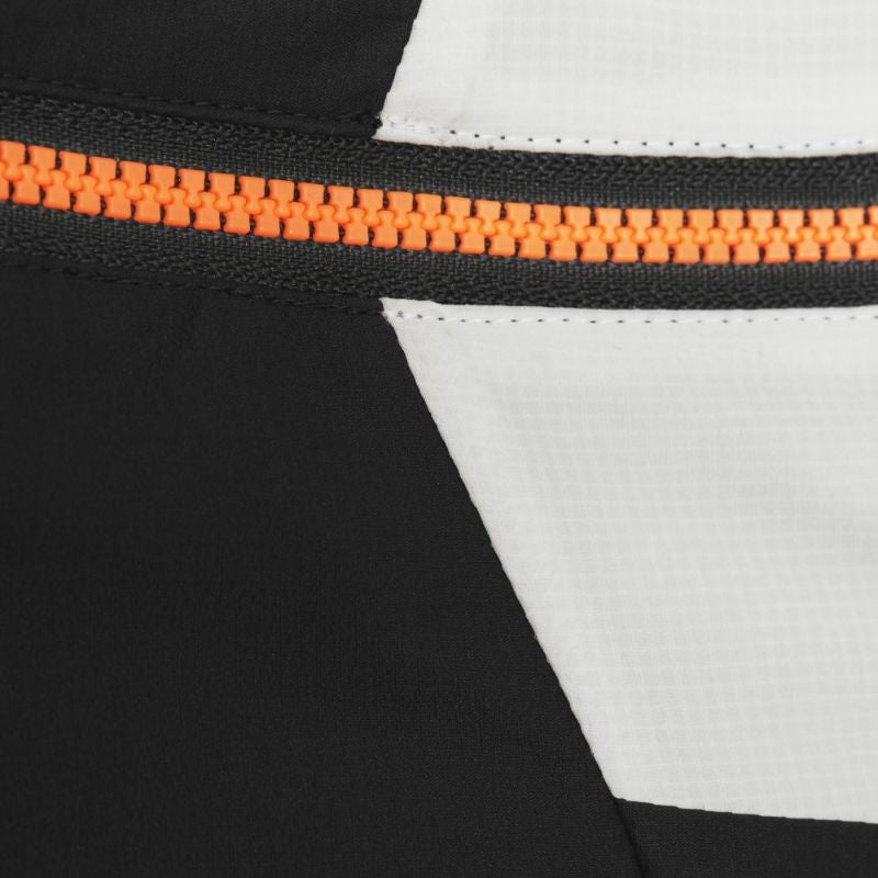 Mammut - Rime Light In Flex Vest - Men's - Black-White-Vibrant Orange