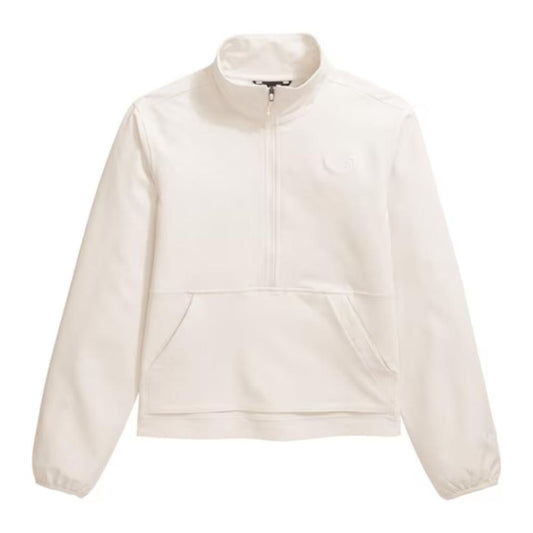 The North Face - Willow Stretch 1/2 Zip - Women's - White Dune-NPF