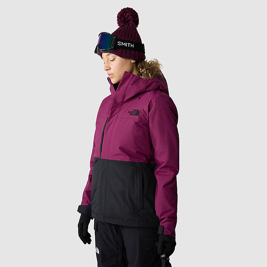 The North Face - Freedom Insulated Jacket - Women's - TNF Black Winter Flowers Print/Alpine Plum
