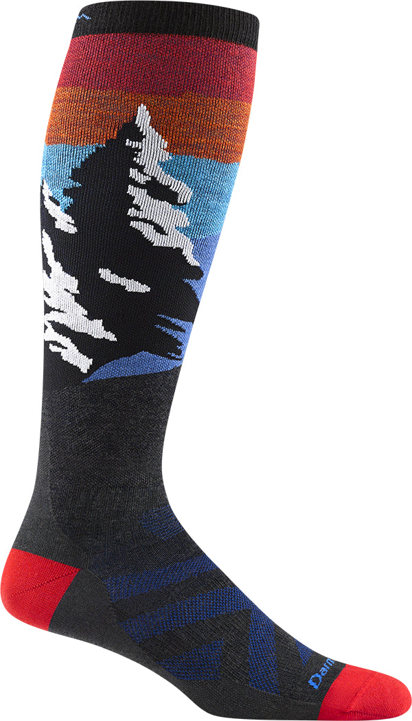 Darn Tough - Solstice Over-the-Calf Lightweight - Charcoal