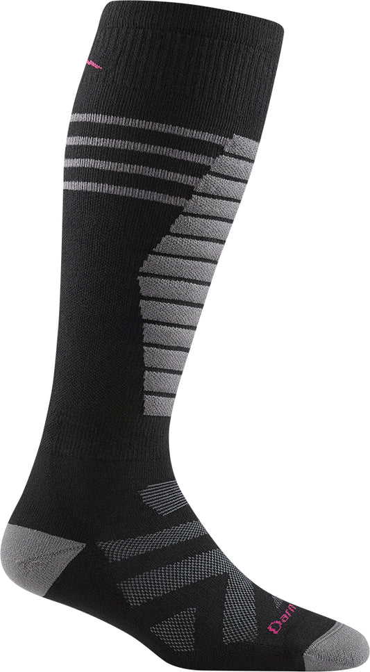 Darn Tough - Women's Edge Thermolite OTC Midweight Cushion W/ Padded Shin - Black