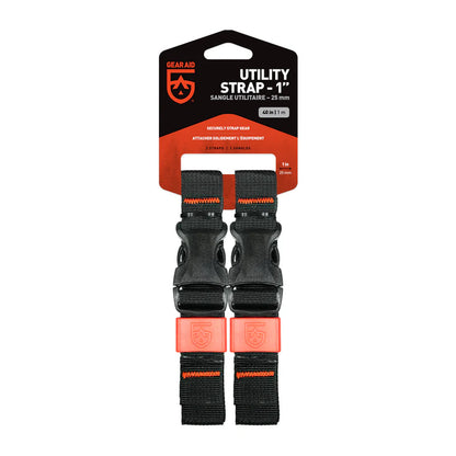 Gear Aid - Utility Strap 1in - Black