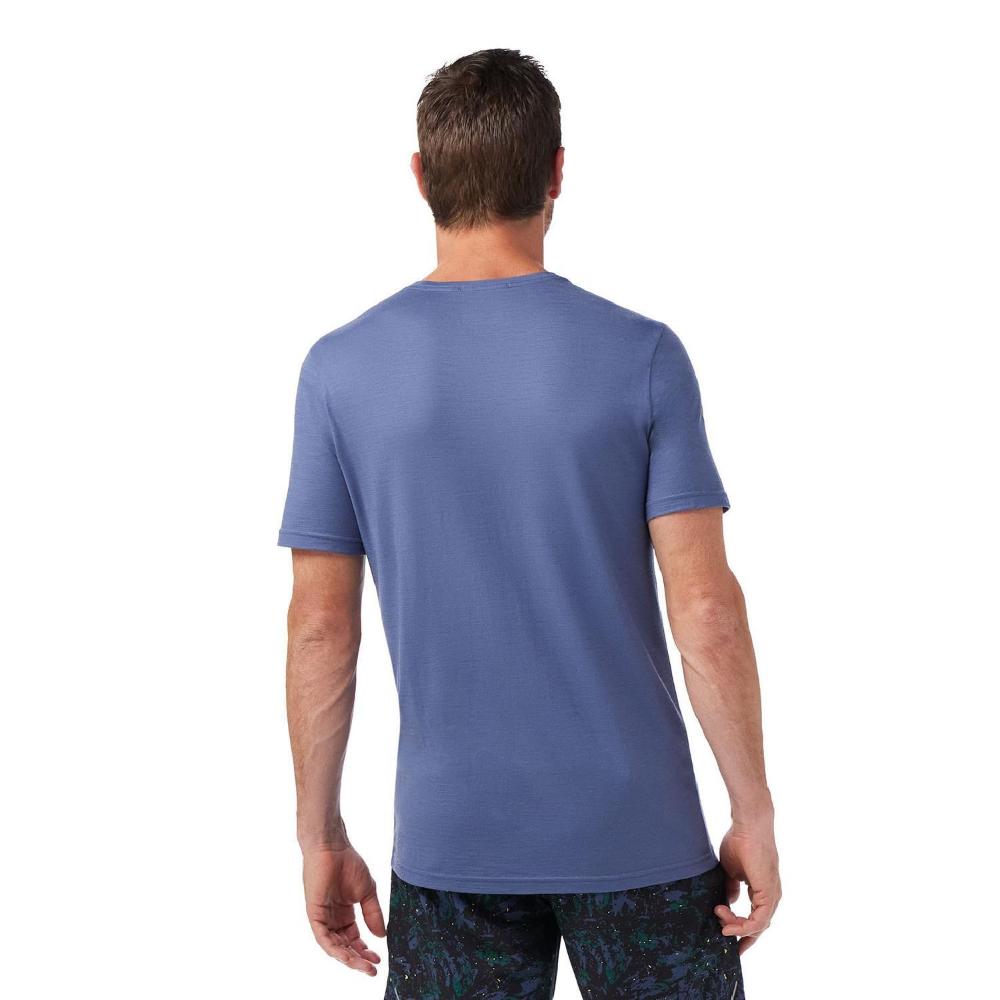 Smartwool - Active Short Sleeve - Men's - Nightfall Blue