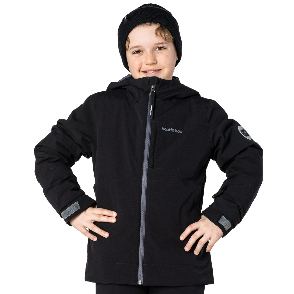 Kids Pinnakle Insulated Jacket - Raven Black