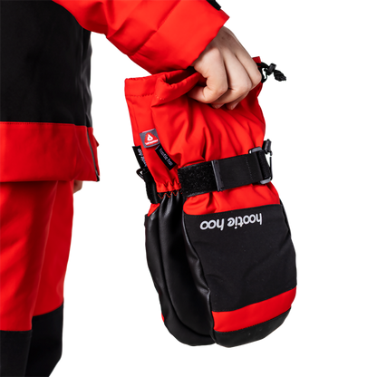 Kids Bearclaw Mittens - True Red/Raven Black