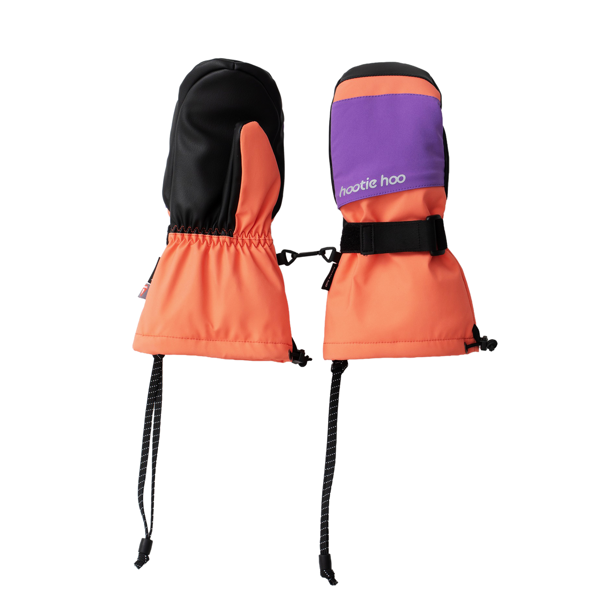 Kids Bearclaw Mittens - Coral/Grape