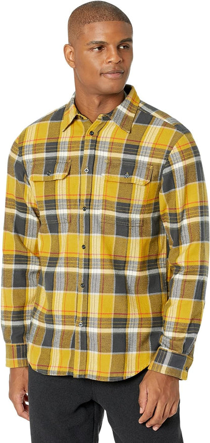 The North Face - Arroyo Flannel Shirt - Men's - Smoked Pearl Macro Plaid