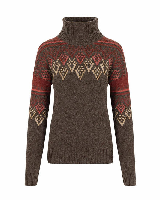Sherpa - Azha Roll Neck Sweater - Women's - Cappuccino