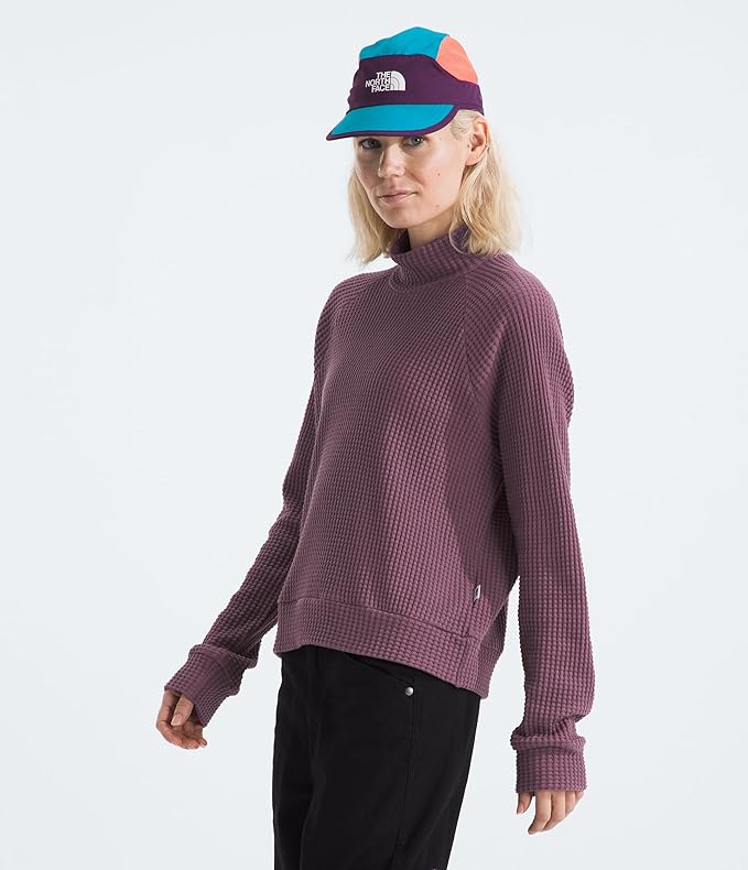 The North Face - Long Sleeve Mock Neck Chabot - Women's - White Dune