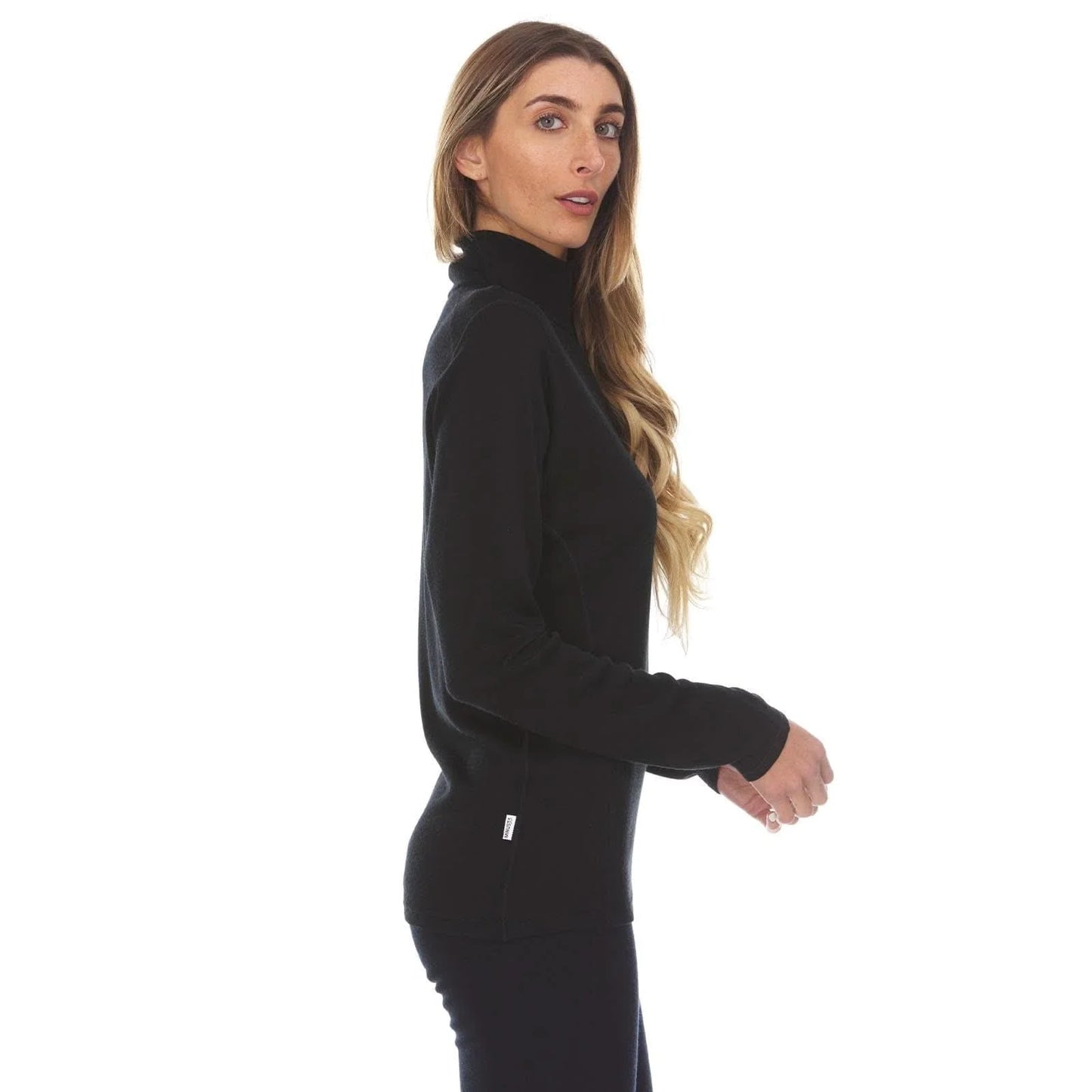 Minus 33 - Sequoia Midweight 1/4 Zip - Women's - Black