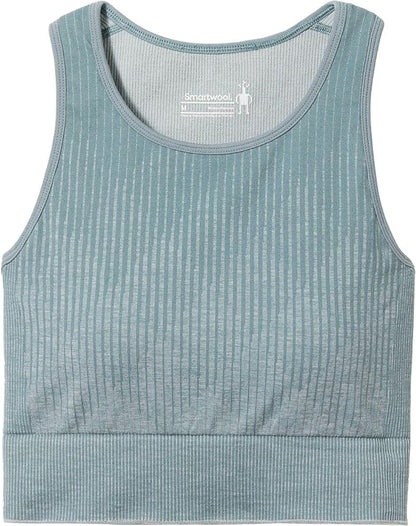 Smartwool - Intraknit Crop Bra - Women's - Lead