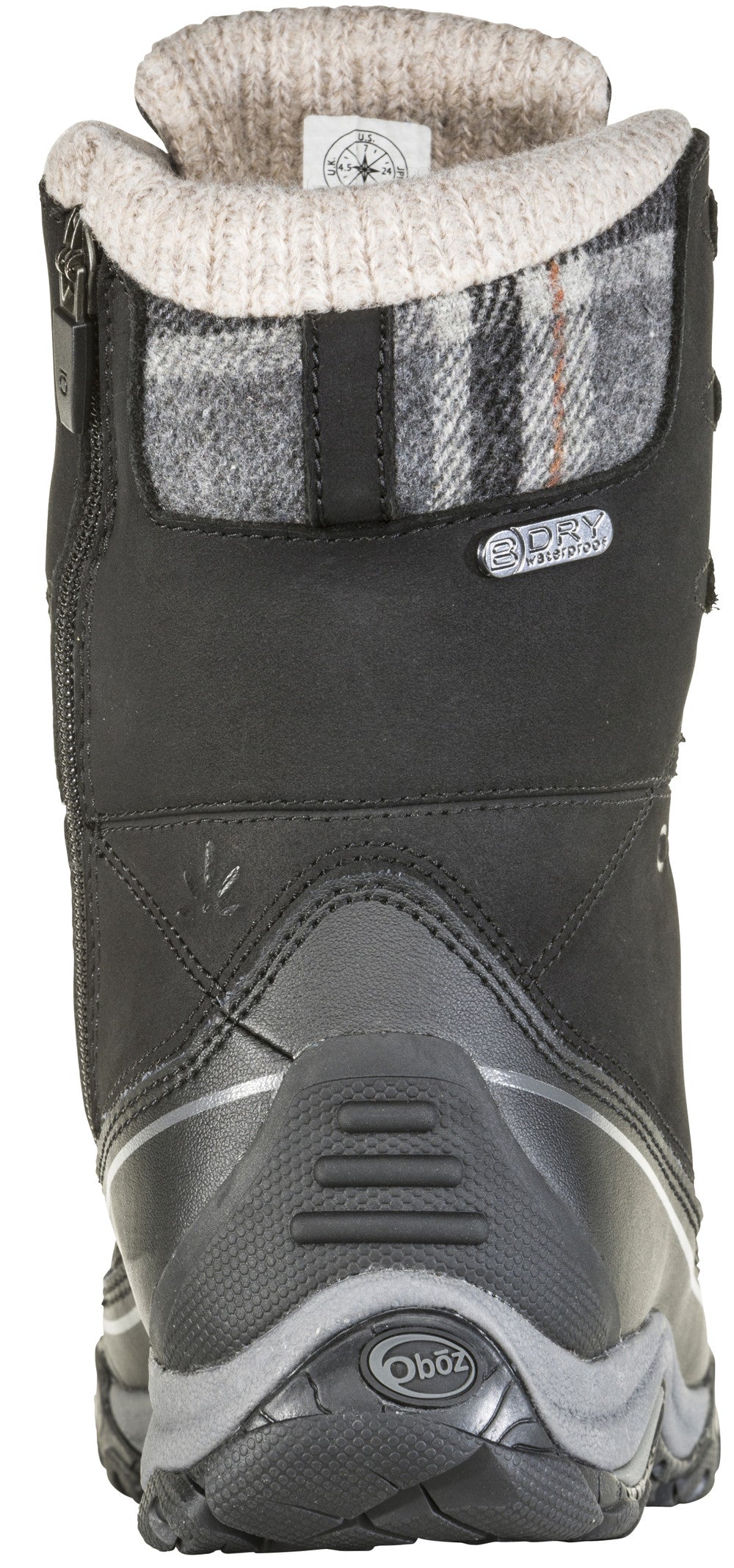 Oboz - Sapphire 8in Insulated B-DRY - Black