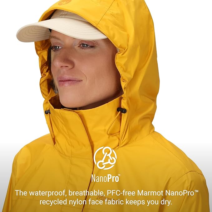 Marmot - PreCip Eco Jacket - Women's - Jackfruit