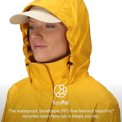 Marmot - PreCip Eco Jacket - Women's - Jackfruit