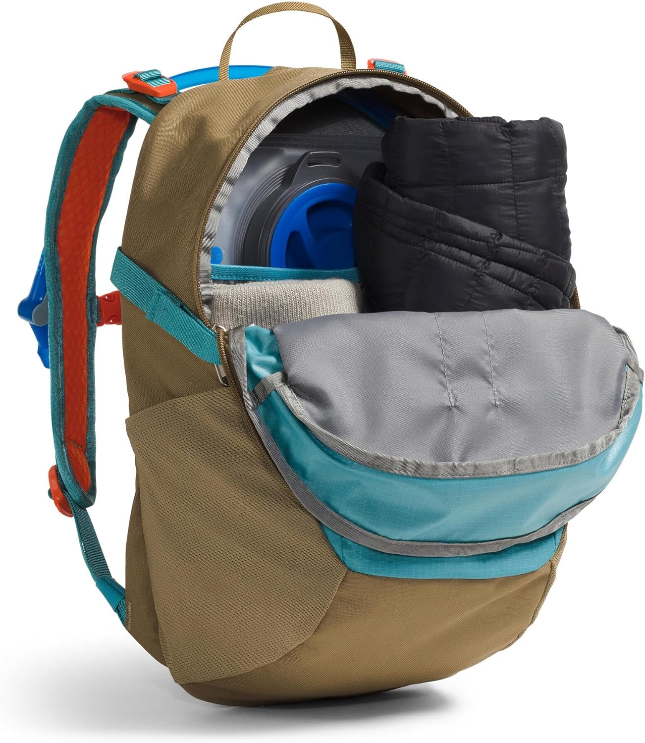 The North Face - Basin 15 - River Ice/Cedar/Lava Red