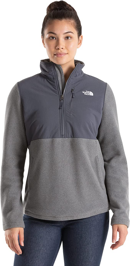 The North Face - Candescent Pullover - Women's - TNF Medium Grey Heather/Vanadis Grey