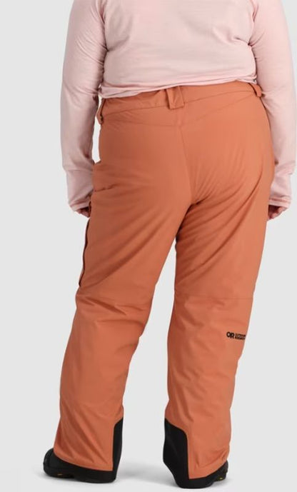 Outdoor Research - Women's Snowcrew Pants-  Plus - Cinnamon