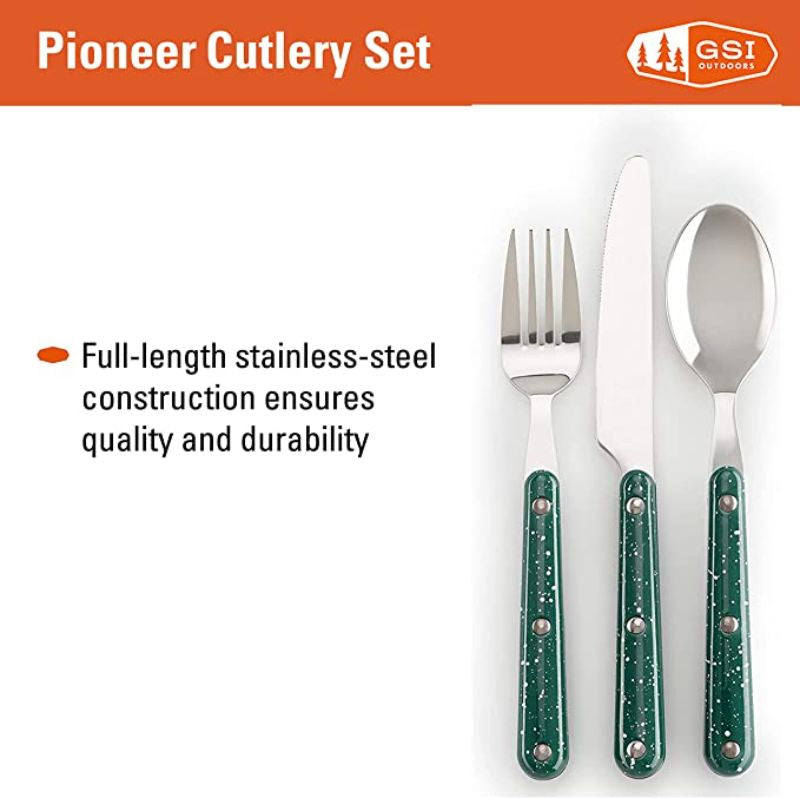 GSI Outdoors - Pioneer Cutlery Set - Blue