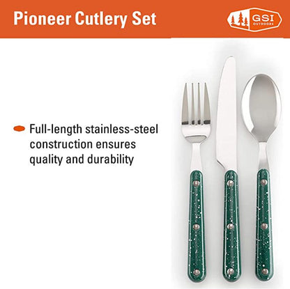 GSI Outdoors - Pioneer Cutlery Set - Blue