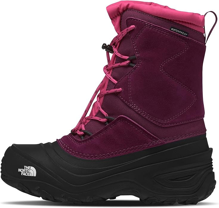The North Face - Alpenglow V WP - Youth - Boysenberry/TNF Black