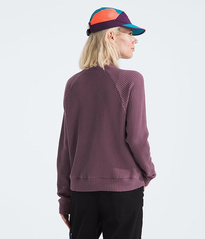 The North Face - Long Sleeve Mock Neck Chabot - Women's - White Dune