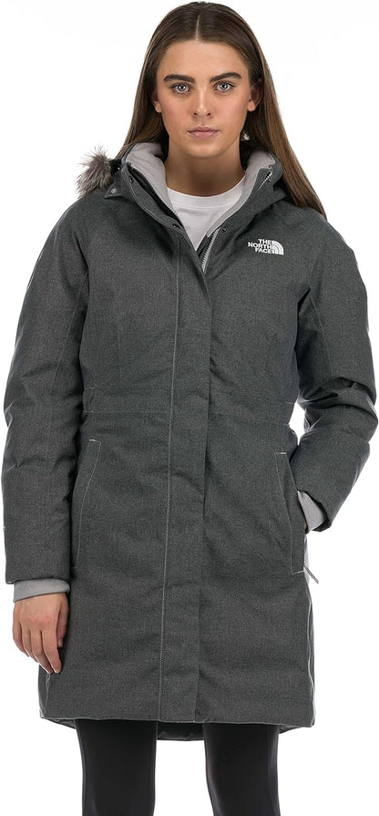 The North Face - Jump Down Parka -  Women's - Tnf Medium Grey Heather