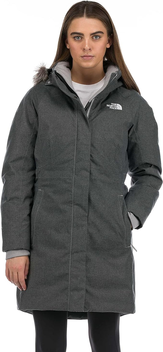 The North Face - Jump Down Parka -  Women's - Tnf Medium Grey Heather