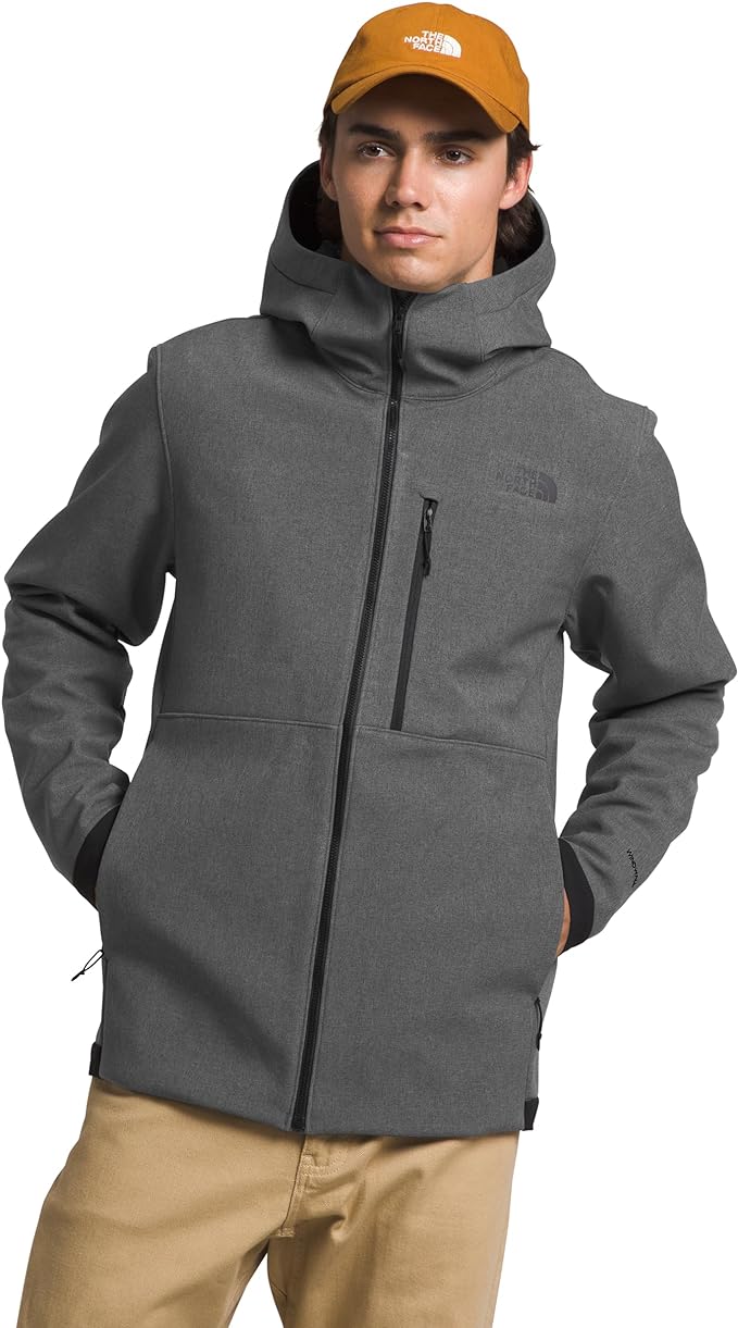 The North Face - Apex Bionic 3 Hoodie - Men's - TNF Dark Grey Heather-NPF