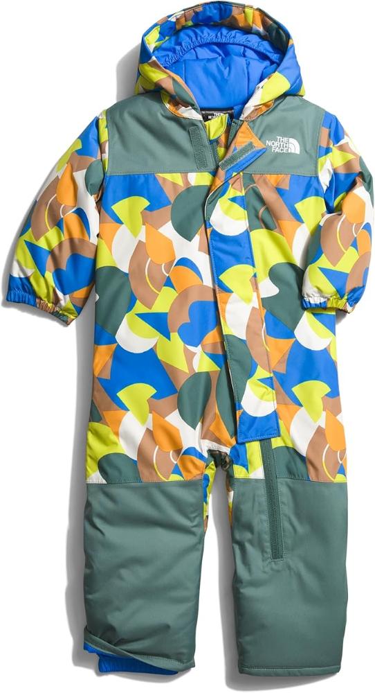 The North Face - Baby Freedom Insulated Snow Suit - Almond Butter Big Abstract Print