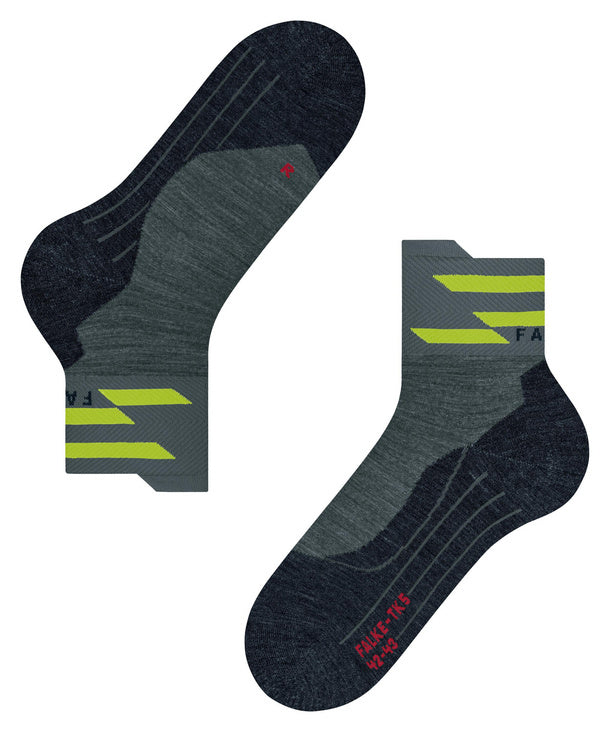 Falke - TK5 Short Steps Trekking Socks - Men's - Steel Grey