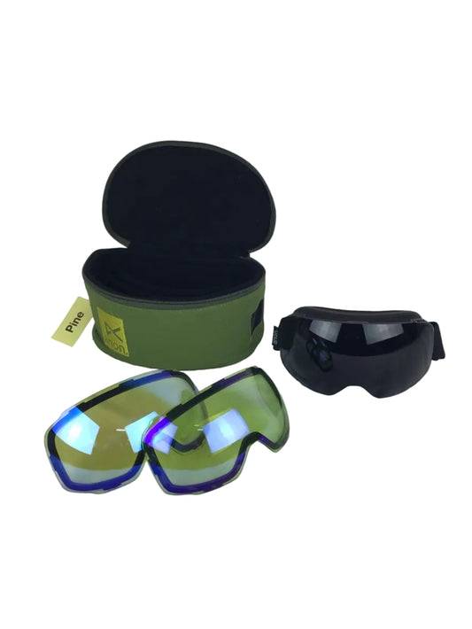 Anon Ski Goggles W/ 2 Extra Lenses and Case
