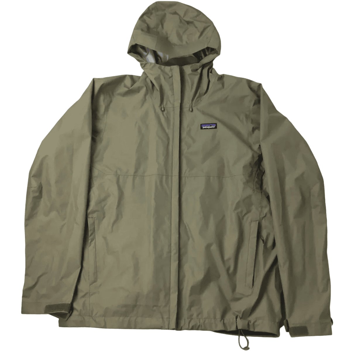 Patagonia Rain Jacket Men LG Green