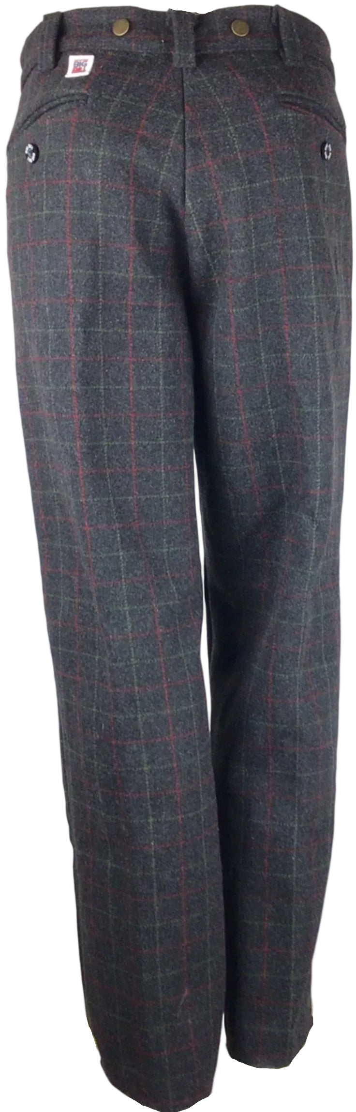 Big Bill Wool Pants Men 34/31 Plaid