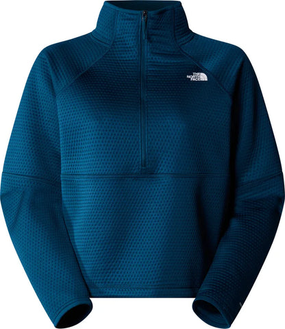 The North Face - Dotknit Thermal 1/4 Zip - Women's - Midnight Petrol