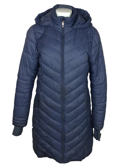 Spyder Long Puff Coat Wmn MD Slate