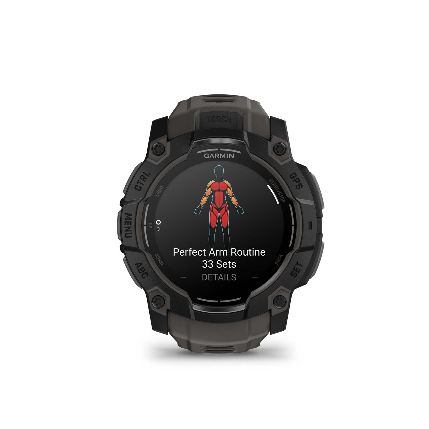 Garmin - Instinct 3 - 50mm AMOLED - Black/Charcoal