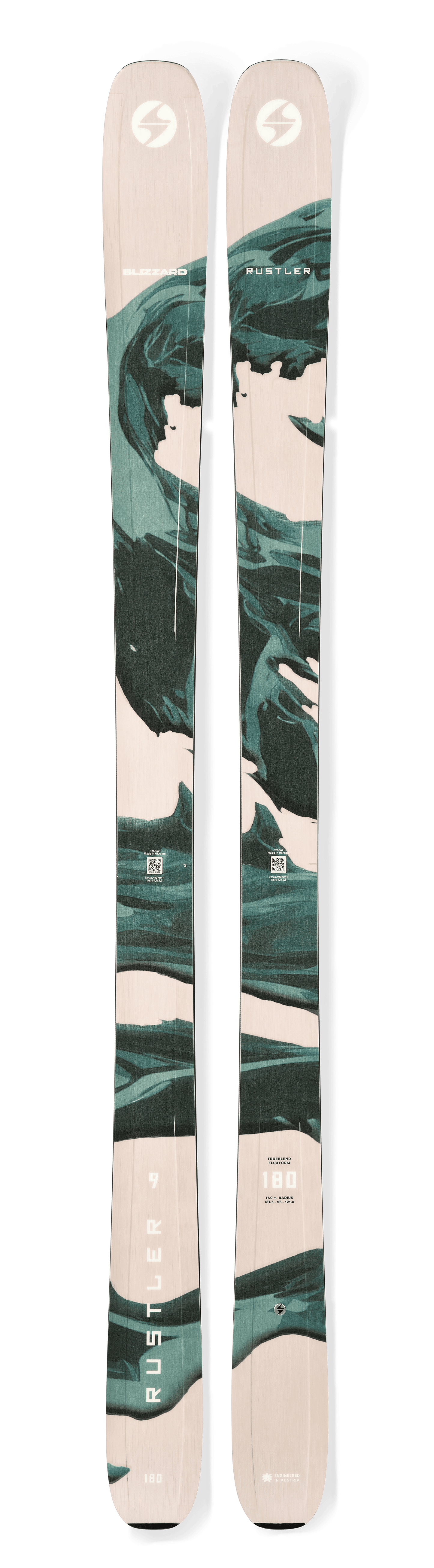 Blizzard - Rustler 9 Ski - Sand/Green