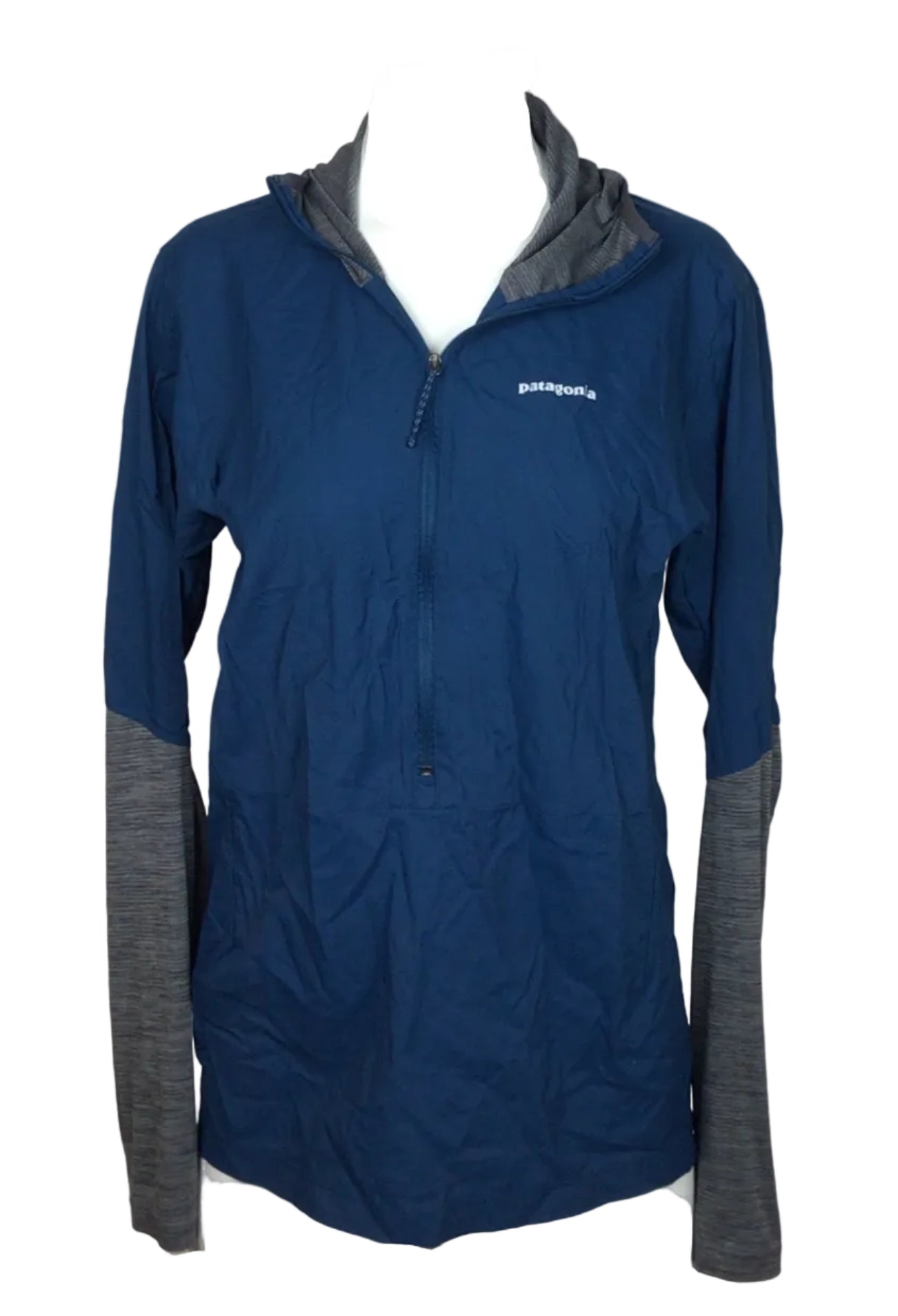 Patagonia Air Shed Pro Hoodie Men MD Blue