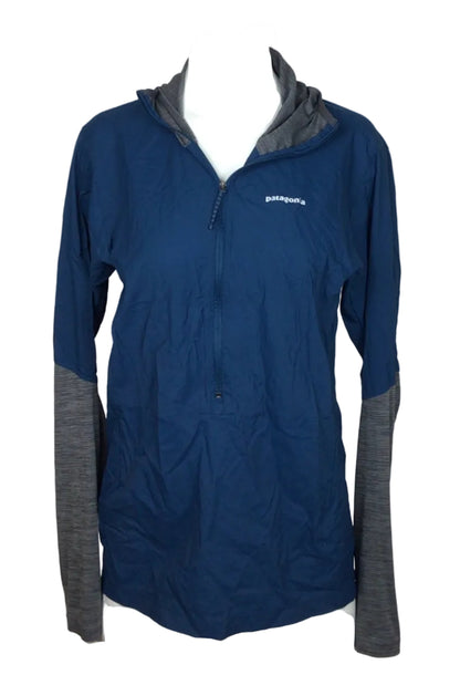Patagonia Air Shed Pro Hoodie Men MD Blue
