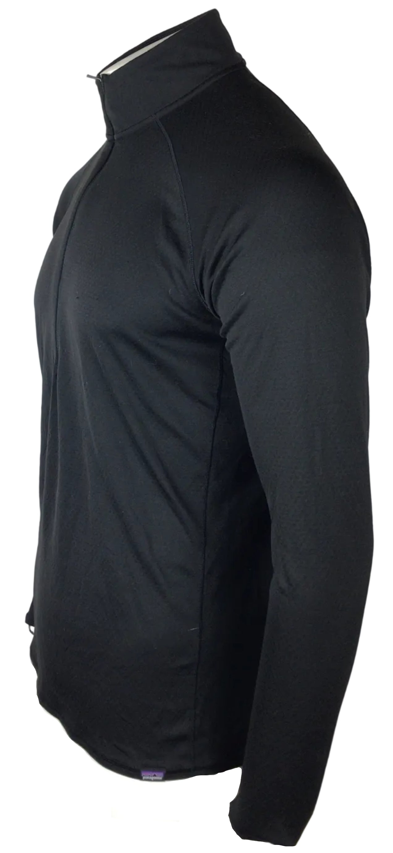 Patagonia Quarte Zip Baselayer Men MD BLACK