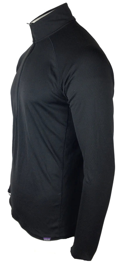 Patagonia Quarte Zip Baselayer Men MD BLACK