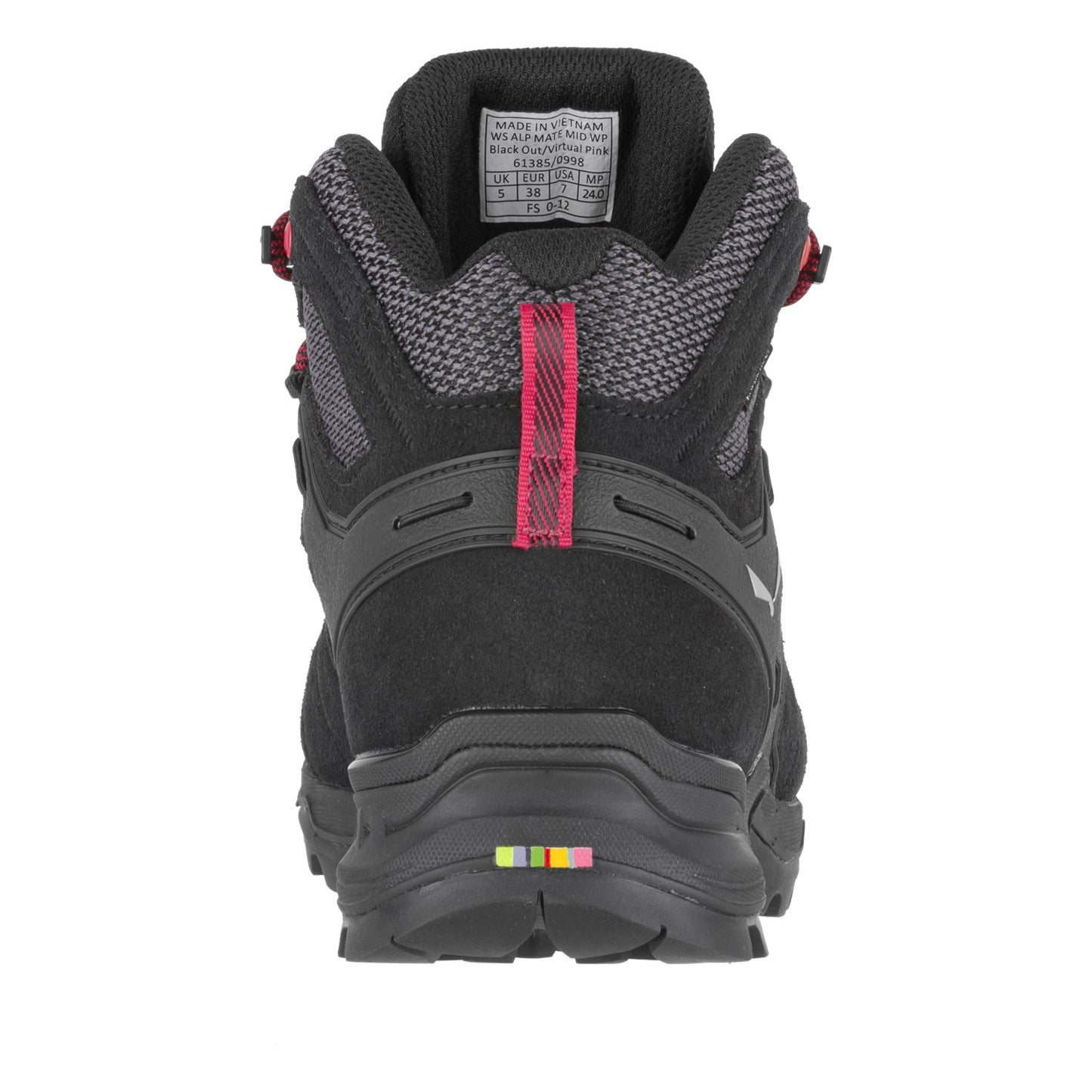 Salewa - Alp Mate Mid WP - Black Out/Virtual Pink