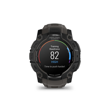 Garmin - Instinct 3 - 50mm AMOLED - Black/Charcoal