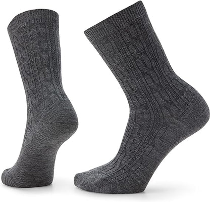 Smartwool - Everyday Cable Crew Socks - Natural