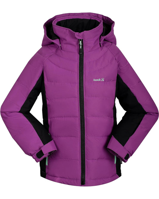 Kamik - Aayla Girls Winter Jacket - Orchid/Black