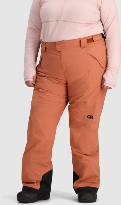 Outdoor Research - Women's Snowcrew Pants-  Plus - Cinnamon